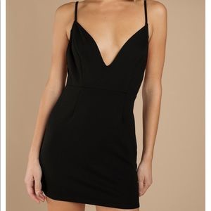 Tobi Sadie Black Bodycon Dress